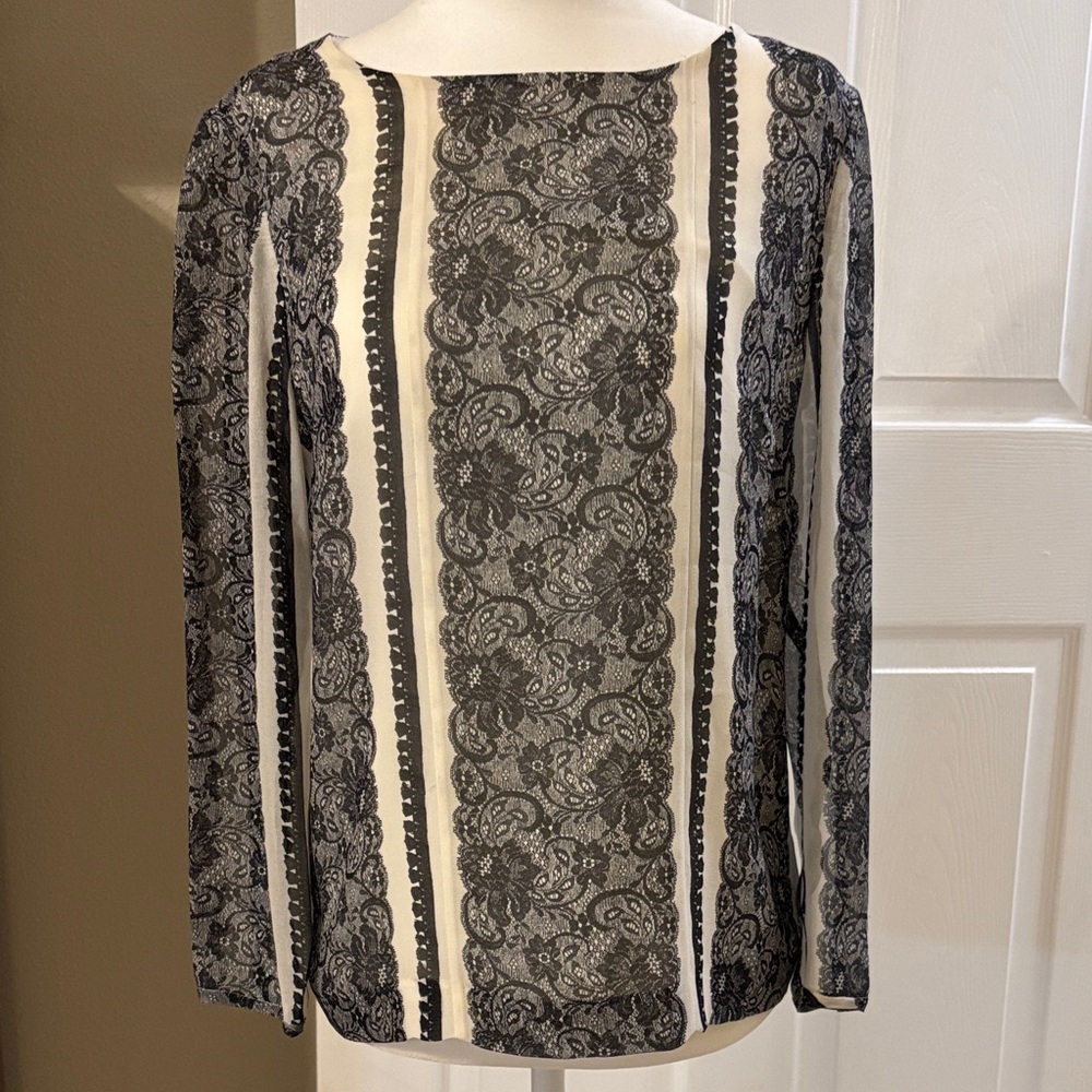 J. Crew 100% Silk Blouse